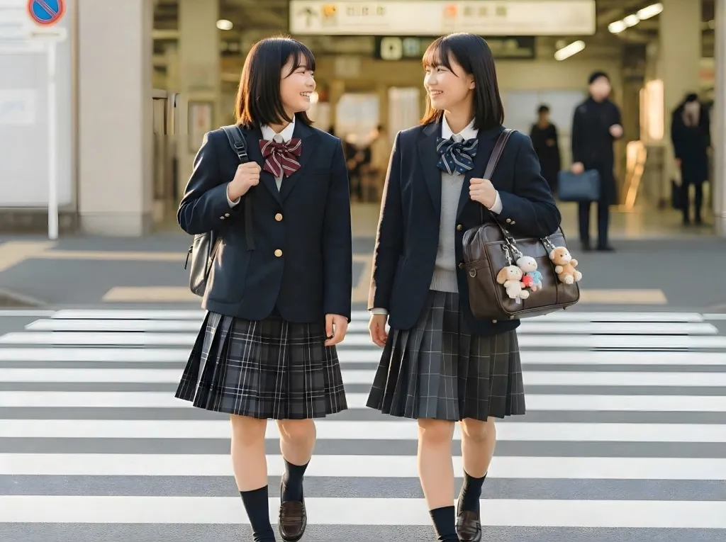 制服風コーデ1